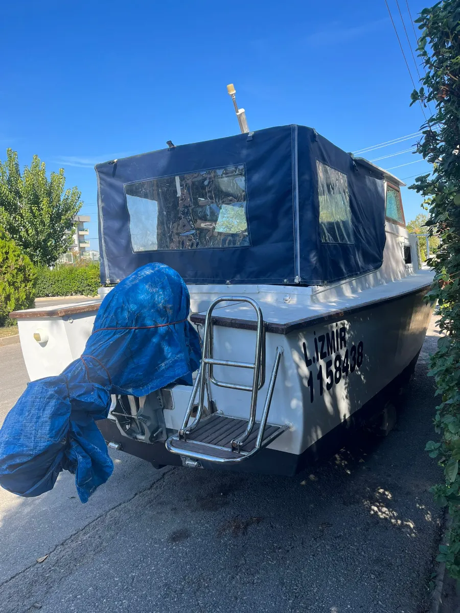 2000 Model Ahşap Motoryat 7 metre